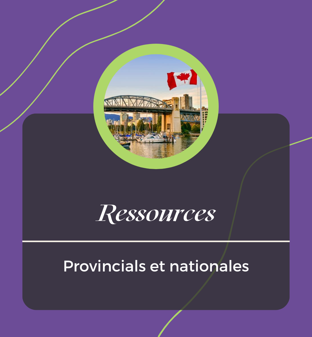 Provincials et nationales